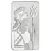 THE ROYAL MINT . TEN 10 OUNCE . BRITANNIA . SILVER BULLION  BAR
